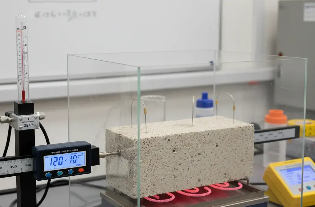 Calcul du Coefficient de Dilatation Thermique d’un Béton