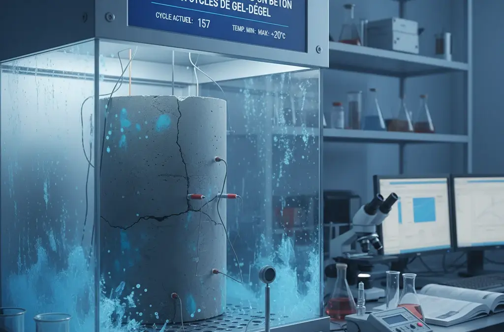 Étude de la Durabilité d’un Béton au Gel-Dégel