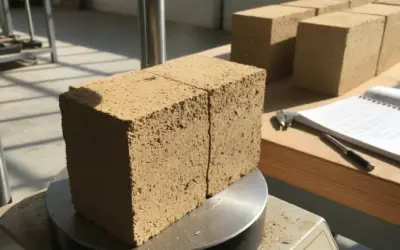 Résistance à la Compression d’un Mortier d’Adobe